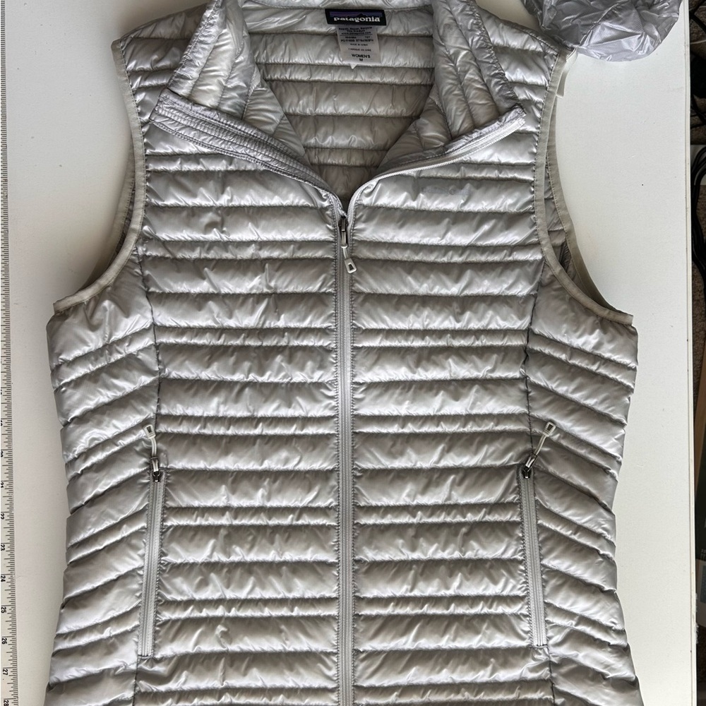 Patagonia Goose Down Ultralight Vest Silver